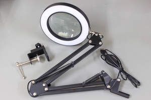  style свет тонировка LED arm подставка лупа чтение очки при дальнозоркости увеличительное стекло насекомое очки LED подставка свет 