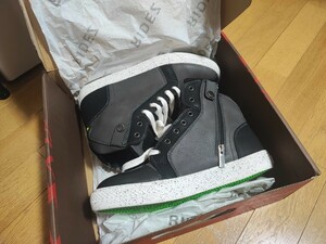 正規品／ライズ SNEAKERS MOTO-MAX （グレー） サイズ：26.0cm RIDEZ バイク