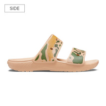 25cm クロックス クラシック プリンテッド カモ サンダル チャイ タン ブラウン系 Classic Printed Camo Sandal Chai / Tan M7W9 _画像2