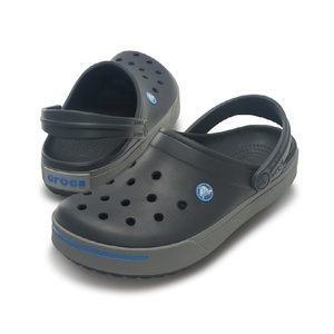 22cm クロックス crocs Crocband II Ⅱ CLOG クロックバンド 2.0 サンダル チャコール ライトグレー M4W6 新品