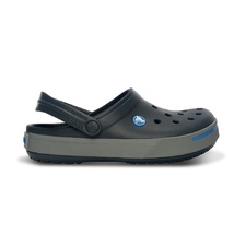 22cm クロックス crocs Crocband II Ⅱ CLOG クロックバンド 2.0 サンダル チャコール ライトグレー M4W6 新品_画像2