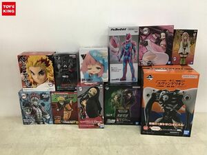 1円〜 同梱不可 ジャンク 一番くじフィギュア等 エヴァンゲリオン、鬼滅の刃、仮面ライダーリバイス 他