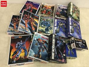 1円〜 同梱不可 ジャンク 1/72等 聖戦士ダンバイン ビルバイン、マクロス バルキリー VF-1A 他