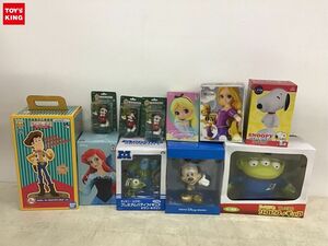 1円〜 同梱不可 ジャンク リミテッドプレミアムフィギュア等スヌーピー、トイストーリー ウッディ 他