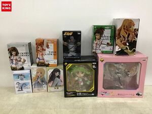 1円〜 同梱不可 ジャンク EXQフィギュア、一番くじフィギュア等 マクロスF、アイドルマスター他