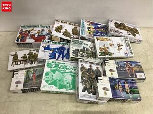 1円〜 同梱不可 ジャンク 1/35等 アメリカM151A2 グレナダ侵攻作戦、ドイツ歩兵セット 大戦後期 他