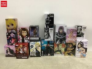 1円〜 同梱不可 ジャンク EXQフィギュア等 ソードアートオンライン、アイドルマスターシャイニーカラーズ 他