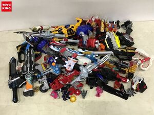 1円〜 同梱不可 ジャンク キョウリュウジャー、リュウソウジャー、仮面ライダーオーズ 他 メダジャリバー、ガブリボルバー等