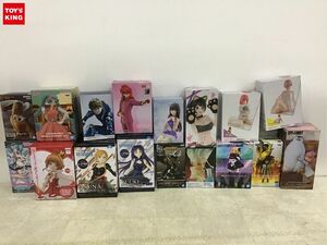 1円〜 同梱不可 ジャンク リミテッドプレミアムフィギュア等 ソードアートオンライン、SPY×FAMILY、五等分の花嫁 他