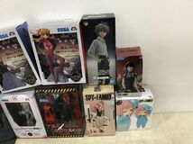 1円〜 同梱不可 ジャンク 一番くじフィギュア等 エヴァンゲリオン、SPY×FAMILY、ハンターハンター 他_画像2