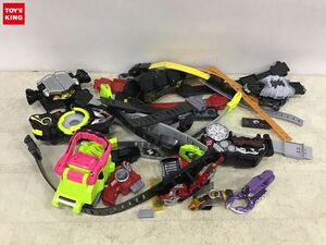 1円〜 同梱不可 ジャンク 仮面ライダービルド、ダブル、エグゼイド、ゼロワン 他 ジクウドライバー、ビルドドライバー等