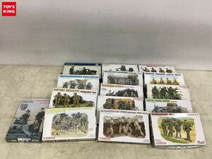 1円〜 同梱不可 ジャンク イタレリ 1/35 BMW R75、DRAGON 1/35 2nd WEHRMACHT INFANTRY BARBAROSSA 1941他