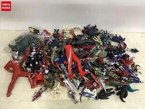 1円〜 同梱不可 ジャンク ウルトラマンレオ、仮面ライダージオウ、ウルトラ怪獣 エレキング 他 ソフビ等