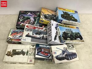 1円〜 同梱不可 ジャンク 1/35等 M4A1シャーマン、HORCH KFZ 15 他