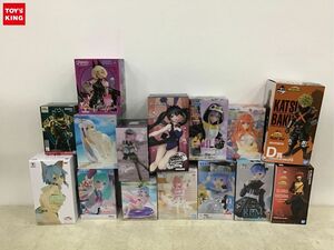 1円〜 同梱不可 ジャンク EXQフィギュア等 ソードアートオンライン、僕のヒーローアカデミア、五等分の花嫁 他