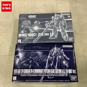 1円〜 HGUC 1/144 ゼータプラスC1、ガンダムTR-6 ウーンドウォート サイコブレードカスタム（A.O.Z RE-BOOT版）