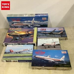 1円〜 ドラゴン 等 1/144 B-1B LANCER AIR COMBAT COMMAND TWA 757-200 他