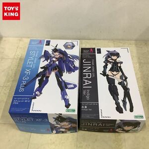 1円〜 コトブキヤ フレームアームズ・ガール 迅雷 lndigo Ver. スティレット XF-3 プラス