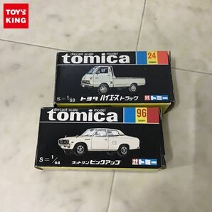 1円〜 黒箱トミカ トヨタ ハイエース トラック ダットサン ピックアップ 日本製の画像1