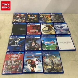 1円〜 PS4 等 ソフト モンスターハンター：ワールド アウター・ワールド 他