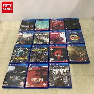 1円〜 PS4 等 ソフト ボーダーランズ3 スパイダーマン 他