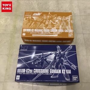 1円〜 HG 1/144 マグアナック ラシード機/アブドゥル機、クロスボーン・ガンダムX2改