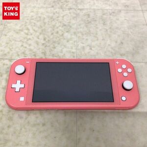 1円〜 動作確認/初期化済 箱無 Nintendo Switch Lite HDH-001 ピンク