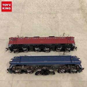 1 jpy ~ Junk box less Manufacturers unknown HO gauge EF66 3,EF71 12