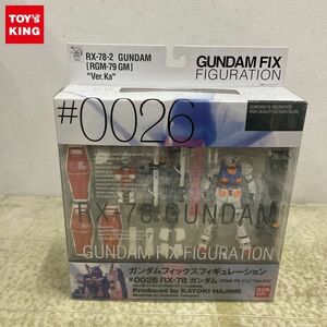 1円〜 未開封 BANDAI GUNDAM FIX FIGURATION/GFF #0026 機動戦士ガンダム RX-78 ガンダム RGM-79 ジム Ver.Ka