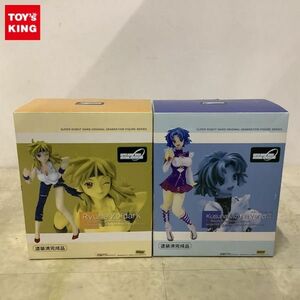 1円〜 ボークス 1/8 スーパーロボット大戦 ORIGINAL GENERATION リューネ・ゾルダーク、クスハ・ミズハアルファIII 塗装済完成品