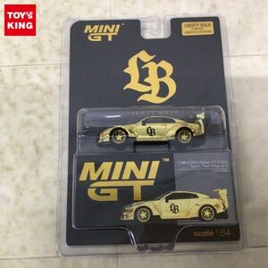 1円〜 未開封 TSM MODEL MINI GT 1/64 LB★WORKS ニッサンGT-R R35 Type2 リアウィングver3 Gold Series RHD