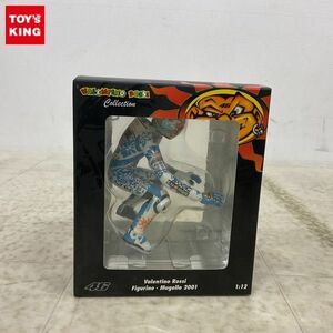 1円〜 ミニチャンプス バレンティーノ・ロッシ コレクション 1/12 バレンティーノ・ロッシ フィギュア ムジェロ 2001 /A