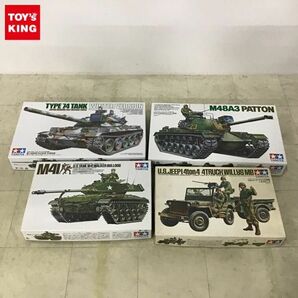 1円〜 タミヤ 1/35 アメリカ軽戦車M41 ウォーカーブルドック、陸上自衛隊74式戦車 冬期装備 他の画像1