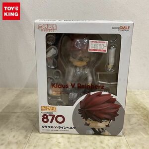 1円〜 未開封 ねんどろいど 870 血界戦線 & BEYOND クラウス・V・ラインヘルツ