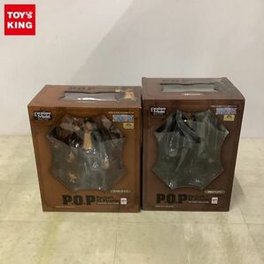 1円〜 未開封含 ONE PIECE P.O.P STRONG EDITION/POP シャンクス ポートガス・D・エースの画像1