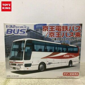 1 jpy ~ Aoshima 1/32 capital . electro- iron bus capital . bus higashi Mitsubishi Fuso Aero Queen I