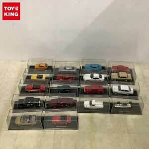 1円〜 訳あり アシェット 国産名車コレクション 1/43 ホンダ S500 1963 日産 ブルーバード 1600 SSS 1969 他