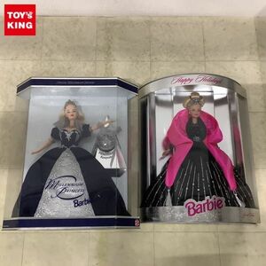 1円〜 未開封含 マテル Barbie 2000年ミレニアムプリンセスバービー、1998 HAPPY HOLIDAYS バービー Special Edition