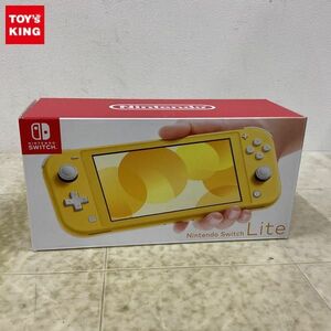 1円〜 欠品 動作確認/初期化済 Nintendo Switch Lite HDH-001 イエロー