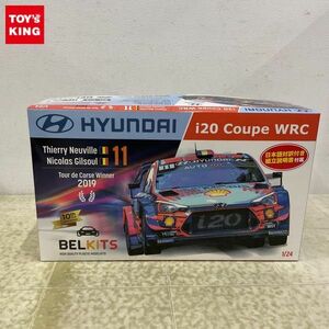 1円〜 BELKITS 1/24 ヒュンデ i20 クーペ WRC ツール・ド・コルス ウィナー 2019