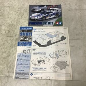 1円〜 タミヤ 1/10 電動RCカースペアパーツNo.747 ポルシェ911 GT1 スペアボディセットの画像7