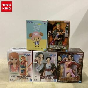 1円〜 未開封 ONE PIECE THE出陣 ナミ、ニコ・ロビン、DXF THE GRANDLINE SERIES EXTRA ボア・ハンコック他