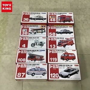 1 jpy ~ with translation Tomica Honda NSX patrol car Hiace fire fighting finger . car other 