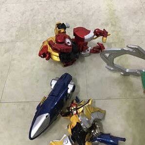 1円〜 ジャンク バンダイ 百獣戦隊ガオレンジャー パワーアニマルシリーズ06 等 ガオディアス ガオバイソン 他の画像2