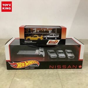 1円〜 モデラーズ 1/64 頭文字Dセット Vol.10 高橋 啓介RX-7 FD3S & 秋山 渉レビン AE86 ホットウィール ニッサン 4台セット