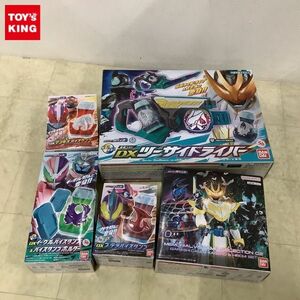 1円〜 バンダイ 仮面ライダー リバイス DXツーサイドライバー、DXイーグルバイスタンプ&バイスタンプホルダー他