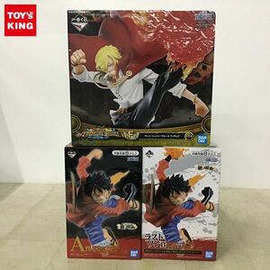 1円〜 未開封 一番くじ ONE PIECE with ONE PIECE TREASURE CRUISE等 F賞 サンジ トレジャークルーズ フィギュア 他