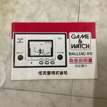1円〜 欠品 ニンテンドー GAME&WATCH BALL AC-01 本体_画像9