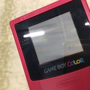 1円〜 箱無 GBC ゲームボーイカラー CGB-001 レッドの画像6