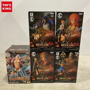 1円〜 未開封含 ONE PIECE SCultures 造形王頂上決戦 vol.6 ゴッド 神・エネル DXF THE GRANDLINE MEN vol.13 フランキー 他